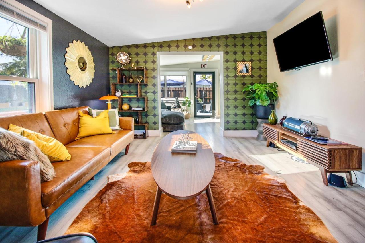 Private Heated Pool Oasis Pet-Friendly Retreat Short Or Long Stays Sleeps 2-8 Ppl Pompano Beach Kültér fotó
